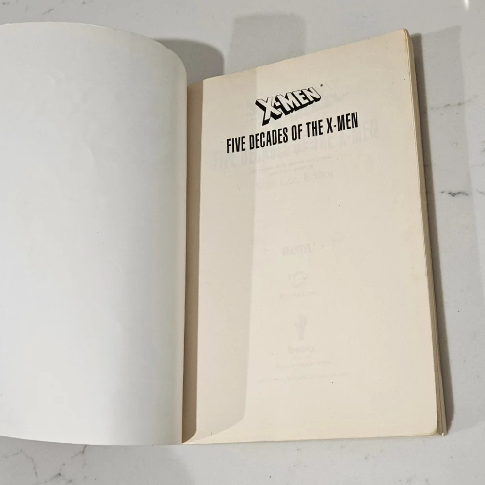 BOGO Five Decades Of X-men Stan Lee Paperback Book
